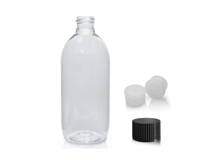 Amber Plastic Bottle Range product image