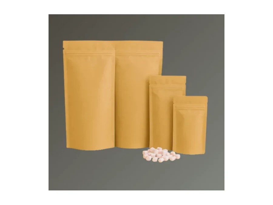 1kg Black Matt Valve Coffee Pouch with Zip product image