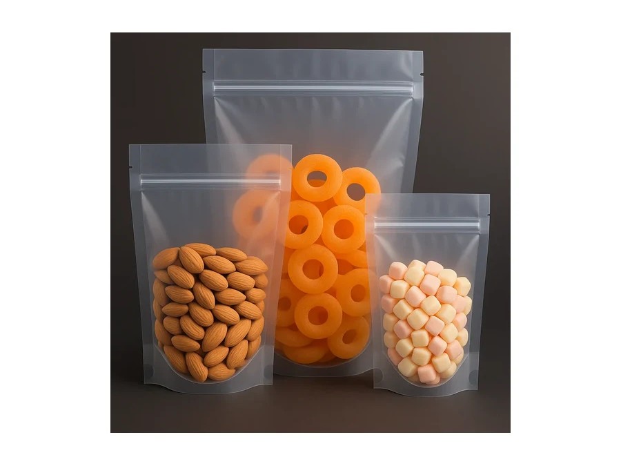 Clear Stand Up Pouch with Zipper 1500ml product image